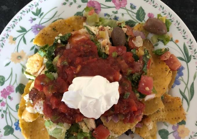 Steps to Make Homemade Mediterranean Nachos