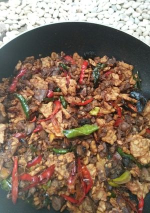 Foto resep Orek Tempe Ati Ampela