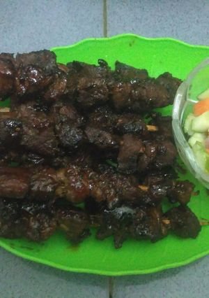 Foto resep Maranggi sapi #kitaberbagi