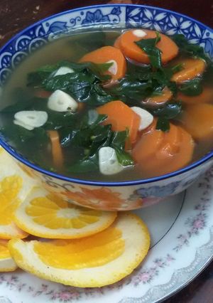 Foto resep Bening Katuk + Wortel 