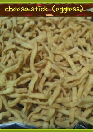 Foto resep CHEESE STICK (eggless)