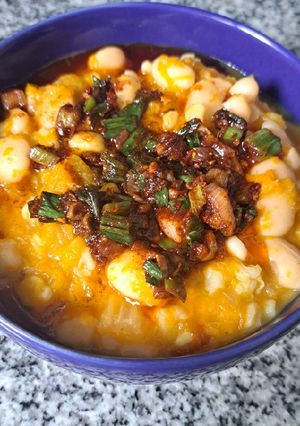 Una foto de Locro vegetariano