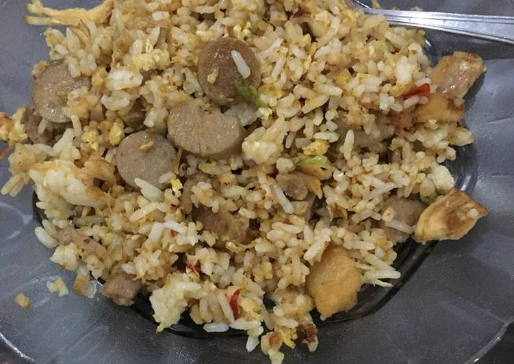 Nasi goreng sederhana