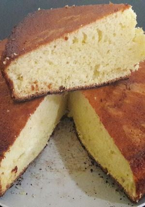 Una foto de Torta de naranja con cubierta de caramelo
