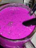 Smoothie Buah Naga Oatmeal