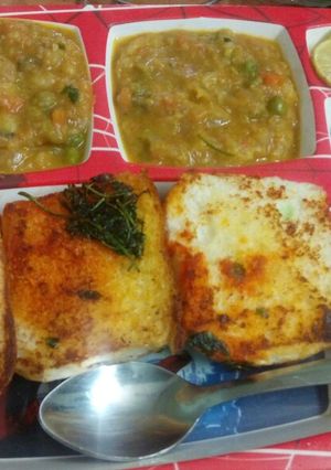 A picture of Pav Bhaji.