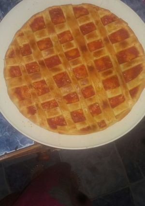 صورة لوصفة فطيرة لبيتزا