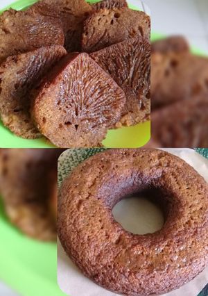Foto resep Bolu sarang semut/karamel full serat