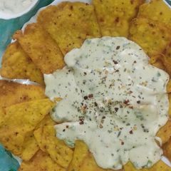 A picture of Mexican Nachos.