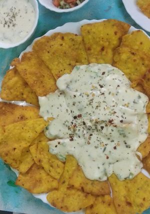 A picture of Mexican Nachos.