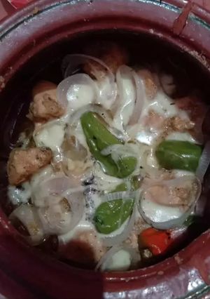 A picture of Arabic paneer delux.