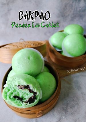 Foto resep Bakpao Pandan Isi Cokelat