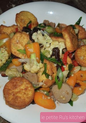 Foto resep Cah tofu kembang kol