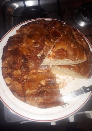 Una foto de Torta de manzana