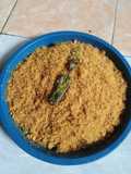 Serundeng ikan pindang