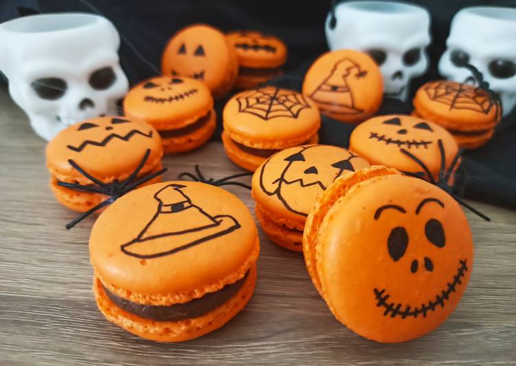 Macarons d'Halloween 🎃🍬👻