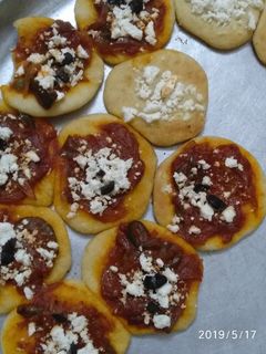 صورة لوصفة بيتزا