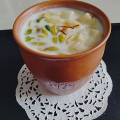 #Banarasi fruit Lassi A picture of #Banarasi fruit Lassi.