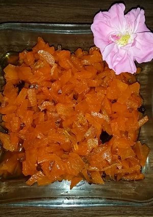عکسی از دستور مربای هویج