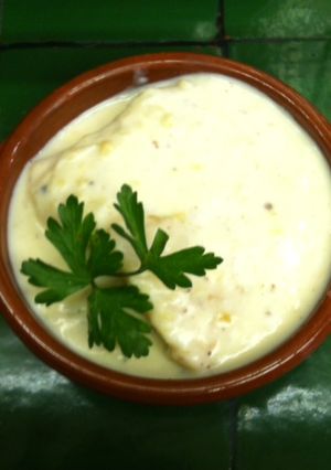Una foto de Pescado con bechamel