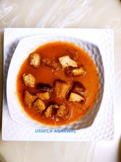 गाजर का सूप (gajar ka soup recipe in Hindi) रेसिपी मुख्य फोटो