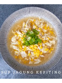 Foto resep Sup Jagung Kepiting