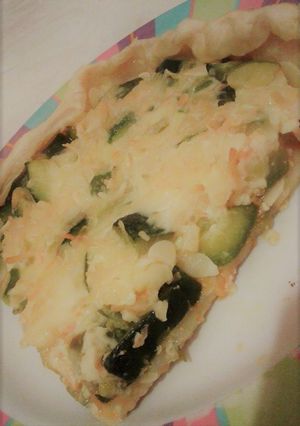 Una foto de Tarta de zapallitos