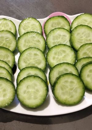 A picture of Salted Cucumber Slices.