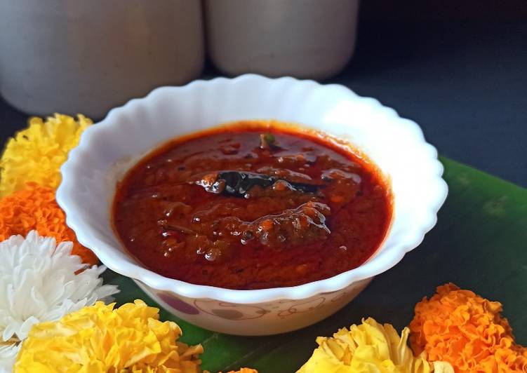 Recipe of Super Quick Homemade Injipuli tamarind chutney
