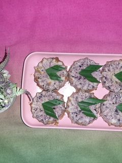Foto resep Kue Awug Ubi Ungu