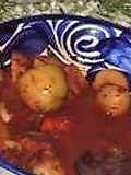 Papas con puerco y chipotle  Rafaelita tipo mentidero