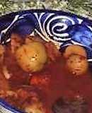 Papas con puerco y chipotle  Rafaelita tipo mentidero