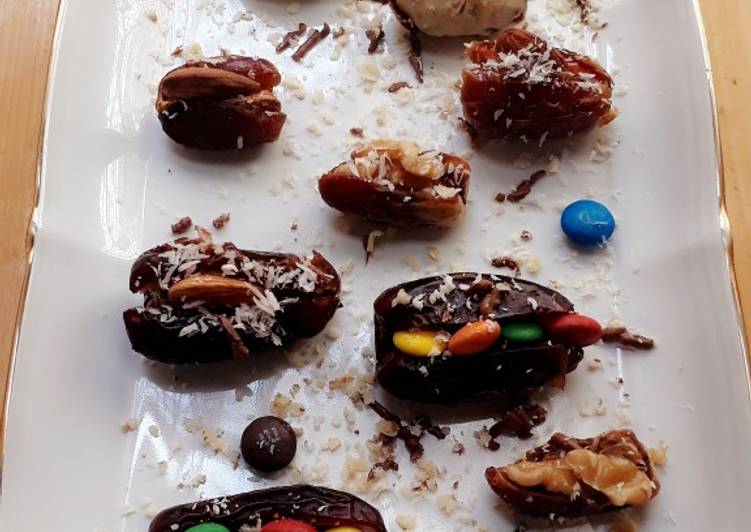 Recipe of Perfect Assorted Dates platter #nofire