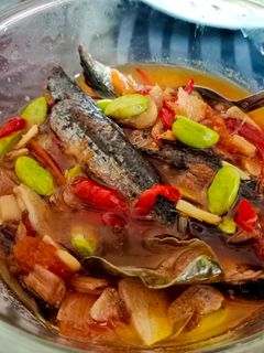 Foto resep Tumis Ikan Cue Pete