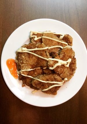 Hình của món Thịt chiên kiểu Nhật.