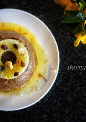 আনারসের কেশরী হালুয়া (Pineapple kesar halwa recipe in Bengali) রেসিপির প্রধান ছবি