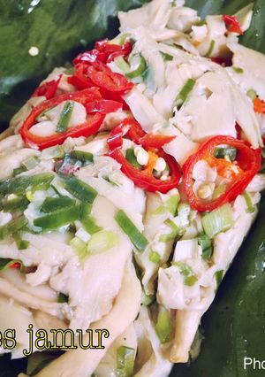 Foto resep Pepes jamur sederhana