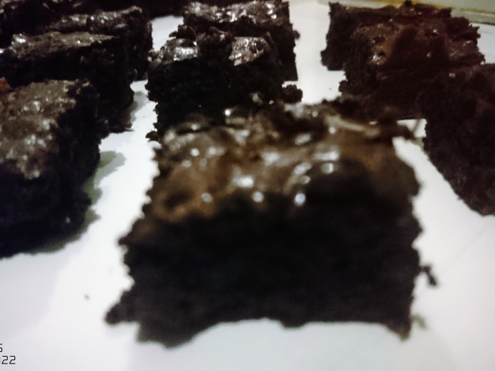 Resep Brownies (No MIXER) Anti Gagal