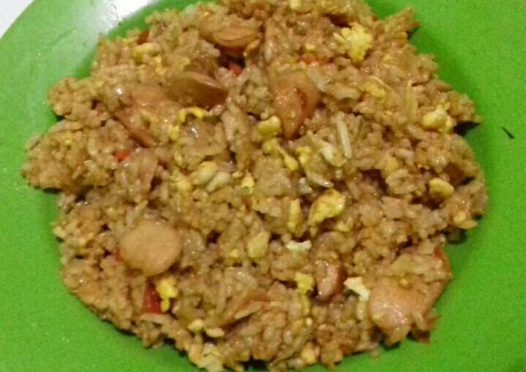 Nasi goreng orak arik simple