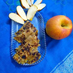 A picture of Apple paratha.