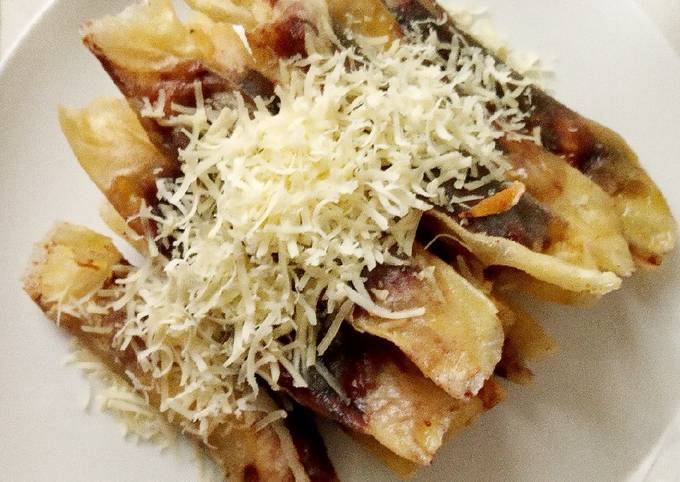 Langkah Mudah untuk Membuat Pisang Aroma keju Anti Gagal