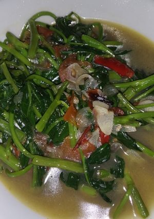 Foto resep Cah kangkung simple