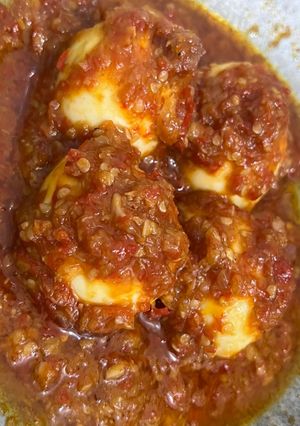 Foto resep Telur Bulat Pedas