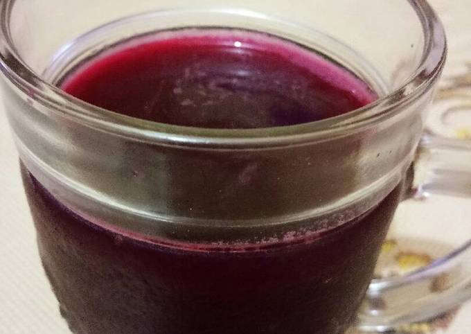 Resep Jus buah bit untuk anemia oleh Silfi Yuliani - Cookpad