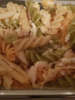 Una foto de Macarrones carbonara a mi manera