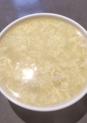 A picture of Sausage and Fish Maw Soup.