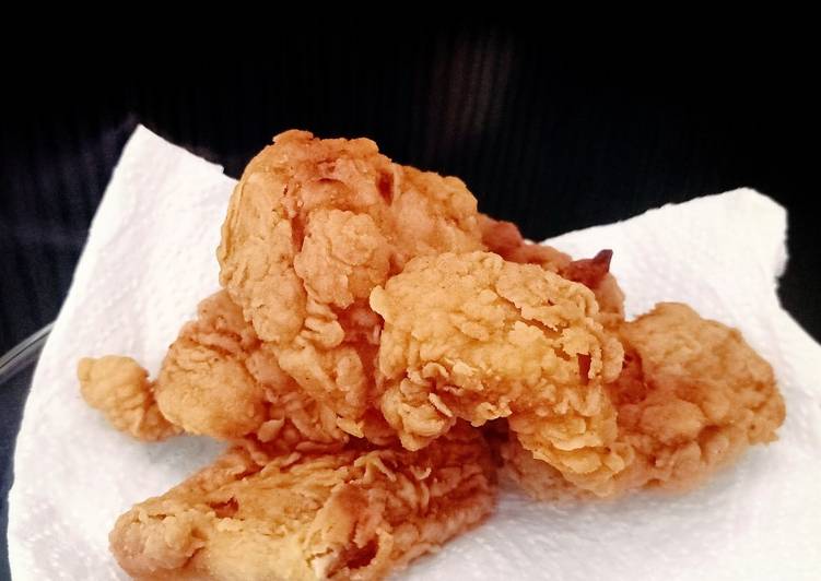 Bagaimana Membuat Ayam Crispy Dadakan Anti Gagal