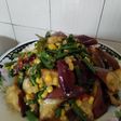 Tumis terong jagung manis