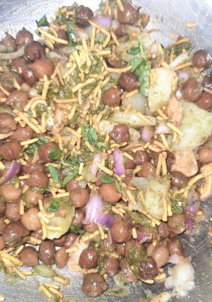 हेल्दी चना चाट(healthy chana chat recipe in hindi रेसिपी मुख्य फोटो