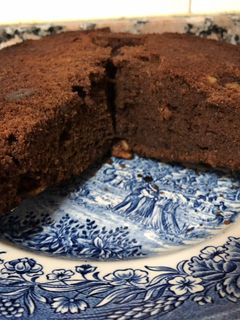 Una foto de Bizcocho de chocolate